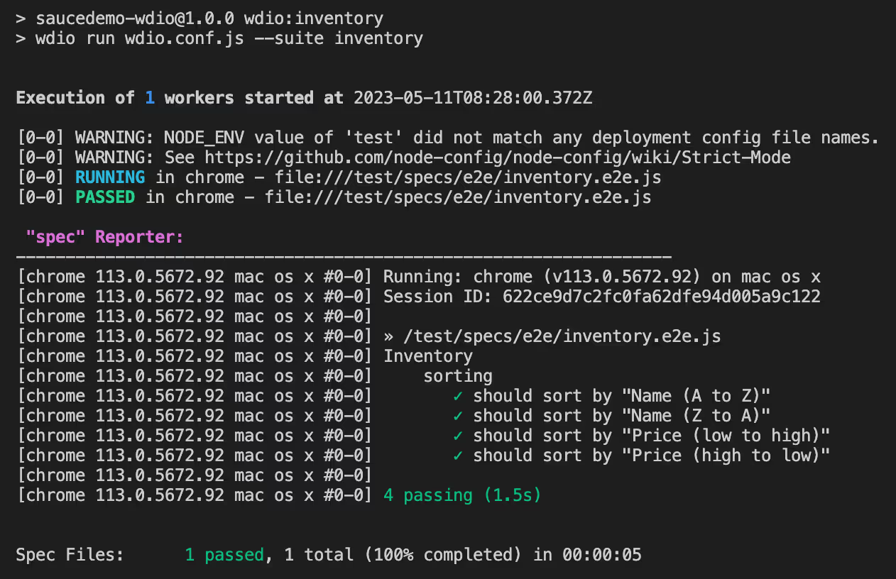 Unit testing your e2e test framework