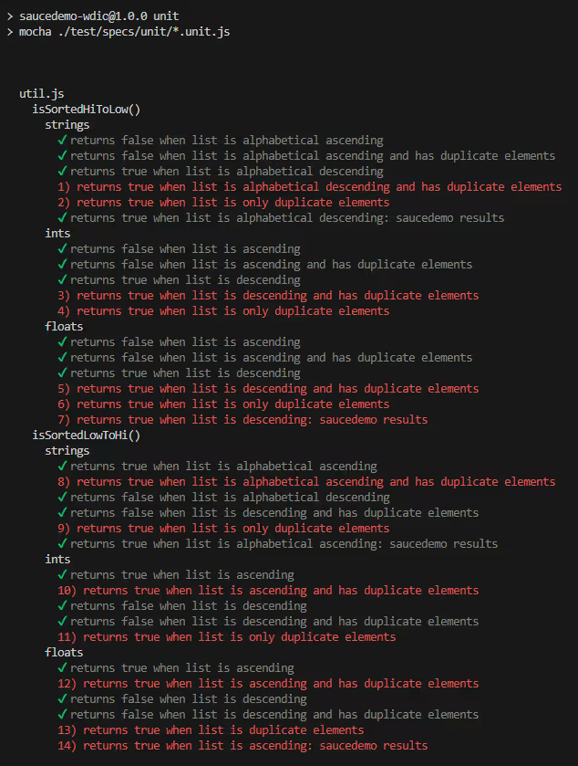 Unit testing your e2e test framework