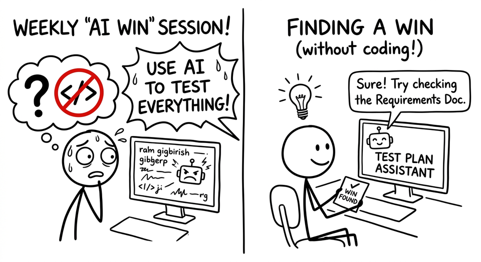 Quick Wins for Using AI in Software Testing